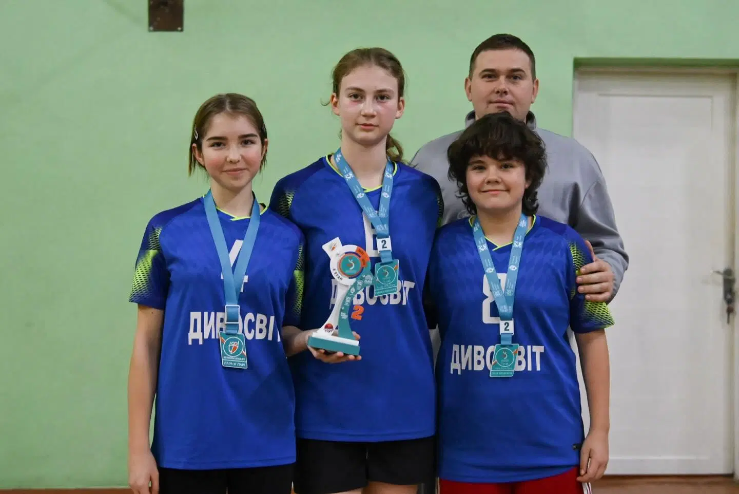 Срібні призери (5-9 класи) з баскетболу 3х3