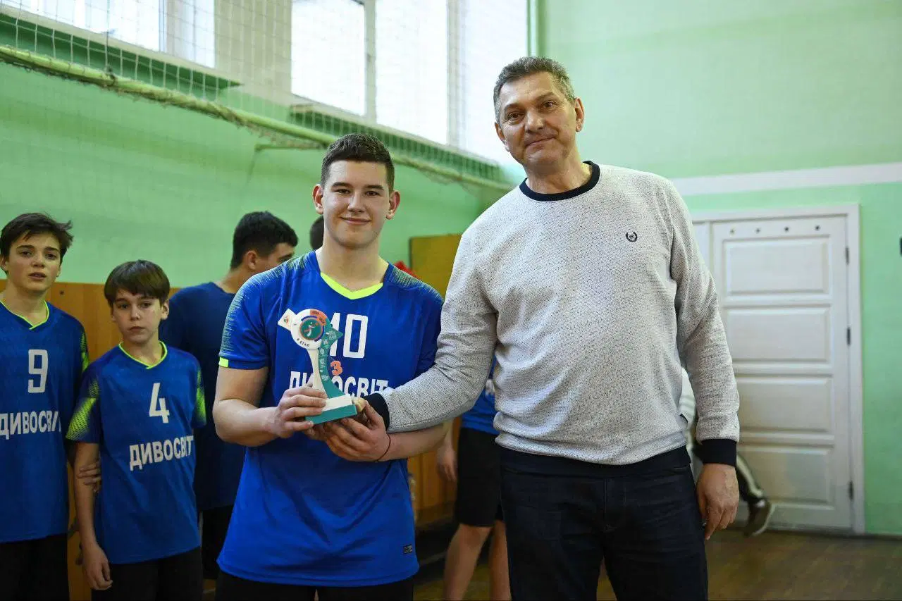 Перша волейбольна нагорода для нашого ліцею!