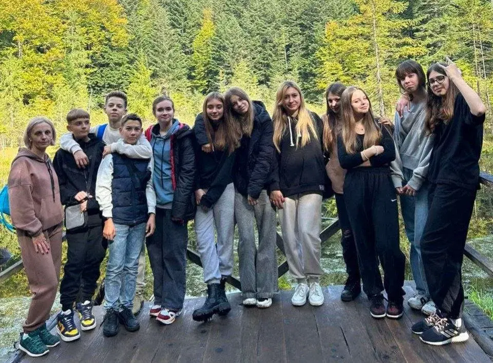 Мальовничі Карпати з 8-Б