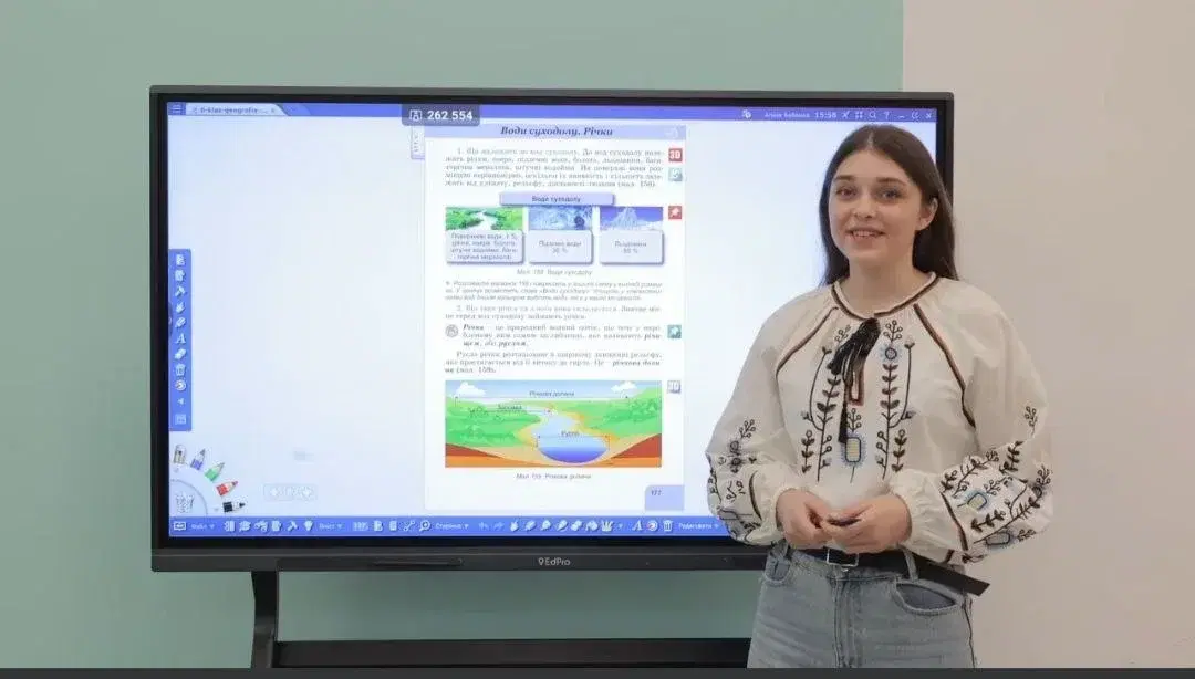 #УрокЗmozaBook на тему "Види суходолу. Річки"