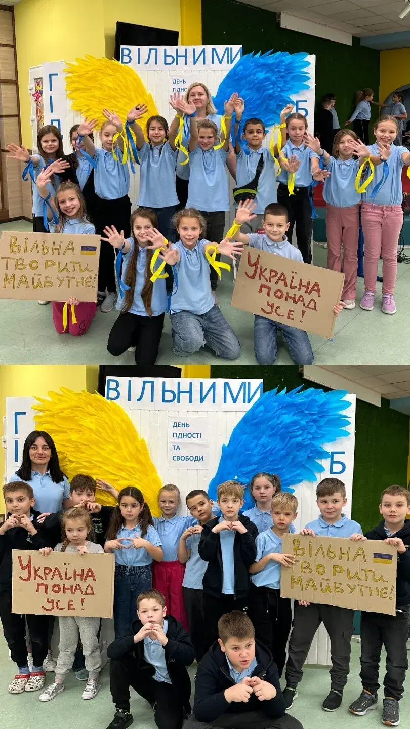 ПАМ'ЯТАЙМО! Світло завжди перемагає темряву. Добро завжди перемагає зло!